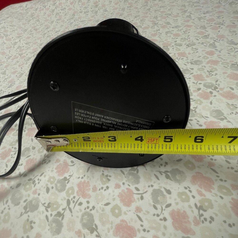 Spinning Party Light, 5' Cord with switch on it, replaceable bulb - FUN! - Picture 8 of 8